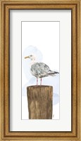 Framed Birds of the Coast Panel IV
