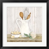 Framed 'Vintage Kitchen II' border=