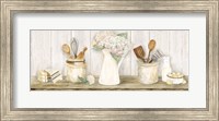 Framed Vintage Kitchen Panel