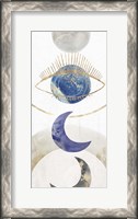 Framed Crescent Moon II