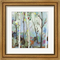Framed Birchwood Forest