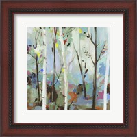 Framed Birchwood Forest