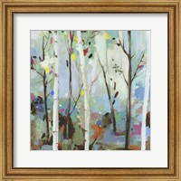 Framed Birchwood Forest