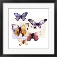 Framed 'Butterfly Fly Away III' border=
