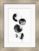 Framed Dripping Bubbles I