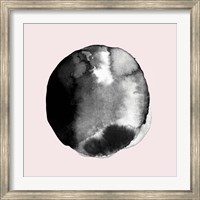 Framed New Moon II Blush
