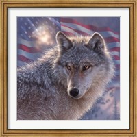 Framed Lone Wolf America