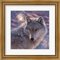 Framed Lone Wolf America