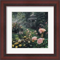 Framed Rose Garden - Paradise Found - Square