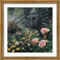 Framed Rose Garden - Paradise Found - Square