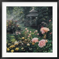Framed Rose Garden - Paradise Found - Square