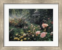 Framed Rose Garden - Paradise Found