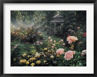 Framed Rose Garden - Paradise Found