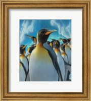 Framed Penguin Paradise