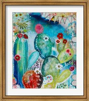 Framed Love Cacti