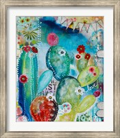 Framed Love Cacti