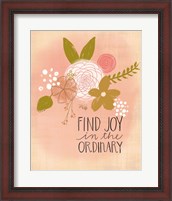 Framed Find Joy