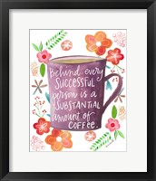 Framed Coffee Success