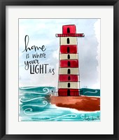 Framed Home is Where Your Light Is