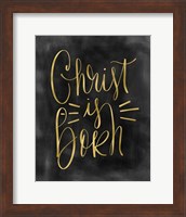 Framed Christ is Born