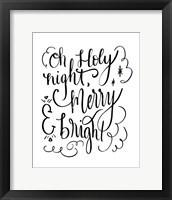 Framed Holy Night II