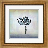 Framed Watercolor Flower