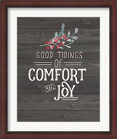 Framed Comfort and Joy