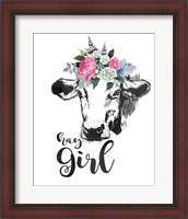 Framed Hay Girl