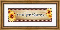 Framed Count Your Blessings