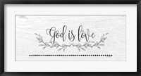 Framed God is Love