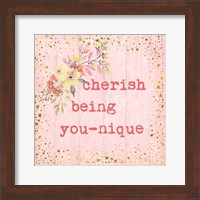 Framed Cherish Being You-nique