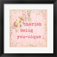 Framed Cherish Being You-nique