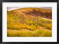 Framed Autumn on the Hill
