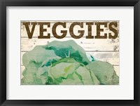 Veggies Framed Print