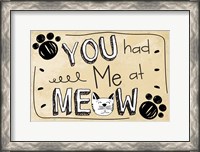 Framed You Had Me at Meow