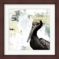 Framed Pelican Palm