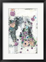 Framed Floral Abstract I
