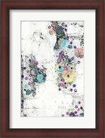 Framed Floral Abstract II