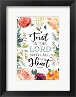 Framed Trust in the Lord