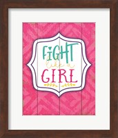 Framed Fight Like a Girl