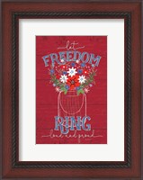 Framed Let Freedom Ring