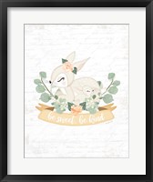 Framed Sweet Little Bunny