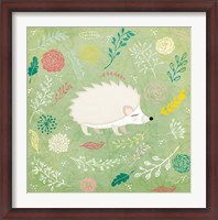 Framed Woodland Hedgehog