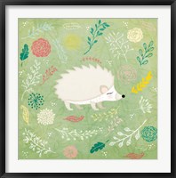Framed Woodland Hedgehog