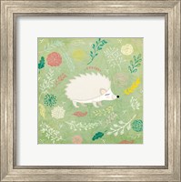 Framed Woodland Hedgehog