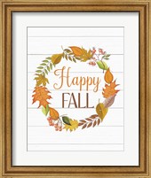 Framed Happy Fall