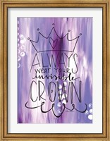 Framed Invisible Crown