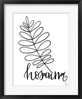 Framed Hosanna