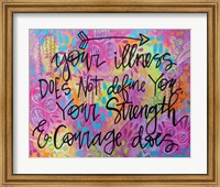 Framed Strength and Courage