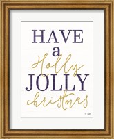 Framed Holly Jolly Christmas